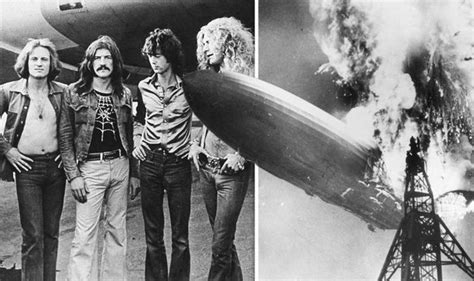 Led Zeppelin Album How The Iconic Hindenburg Album Cover Came To Be Music Entertainment