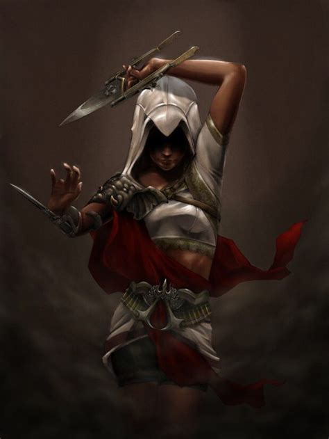 female assassin fan art for assassin s creed