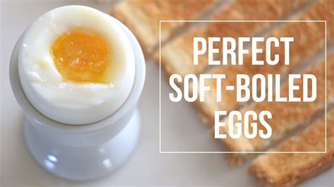 Foolproof Method For Making Perfect Soft Boiled Eggs