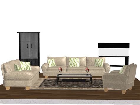 Pack Object - Living Room Furniture by KellWesker on DeviantArt png image