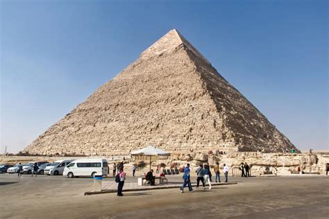 The Pyramid Of Khafre Chephren In Giza Plateau Historical Egypt Pyramids Editorial Stock