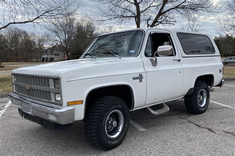 1981 Chevrolet K5 Blazer Silverado 4x4 For Sale On Bat Auctions