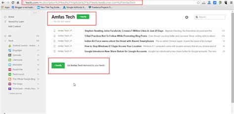 How To Add Your Blog Feed To Feedly Comprehensive Tutorial Blog