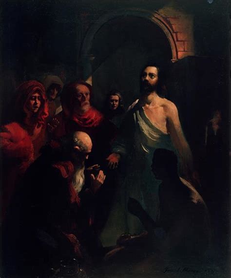 Christ In The Temple Healing The Man With The Withered Hand 1940