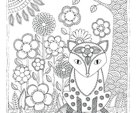 Woodland Creatures Coloring Pages at GetColorings.com | Free printable