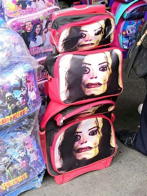 Michael Jackson Backpack Gag
