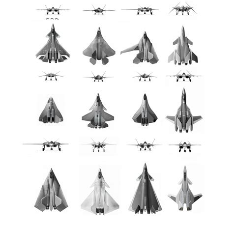 6th Generation Fighter Concepts Art