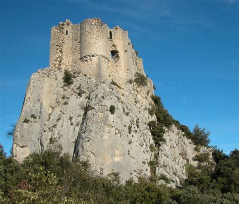 Abandoned Viviourès Castle North Of Montpellier France Abandoned