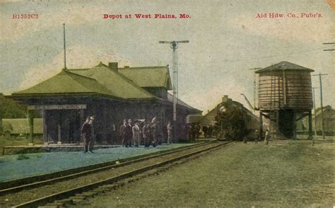 West Plains Missouri Depot Frisco Archive