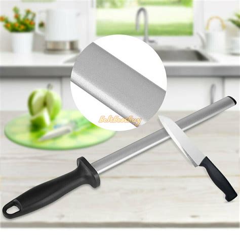 oval diamond steel knife sharpener 12 inch knife sharpening tool bar for knife ebay
