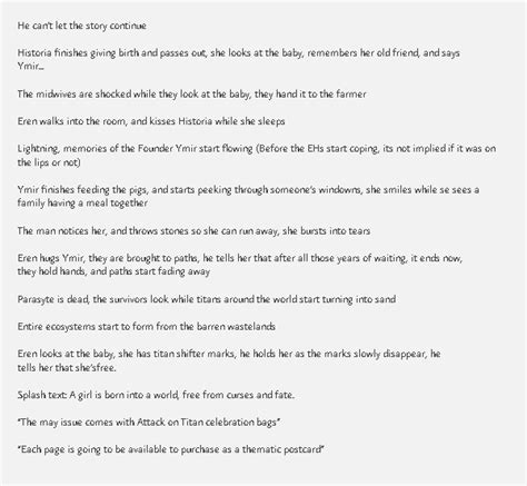 Spoiler - AOT FINALE CHAPTER SPOILERS ! | Page 3 | Worstgen