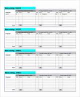 Monthly Staff Schedule Template Images