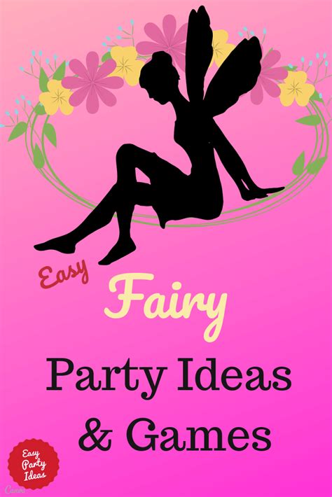 Free Fairy Party Printables A Pink Pixie Fairy Birthday Party Party
