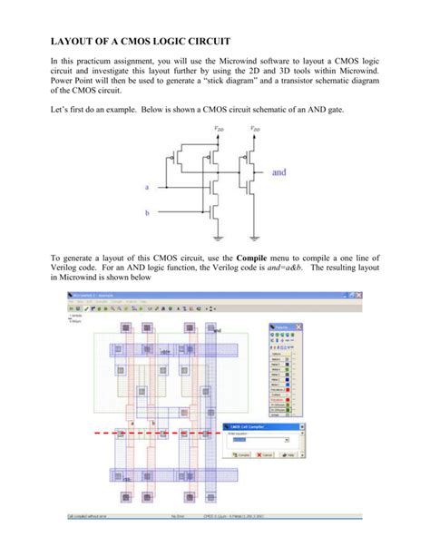 Learning vlsi design is very very important.learning vlsi layout in microwing is not only easier but also very interesting for the new learner.in my next. LAYOUT OF A CMOS LOGIC CIRCUIT