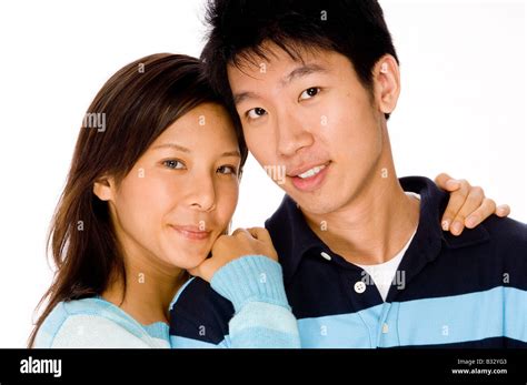 A Young Asian Couple Stock Photo Alamy