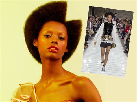 「誰も私の髪に触れようとしない」黒人系モデルがファッションショーの裏側を暴露 フロントロウ ｜ グローカルなメディア