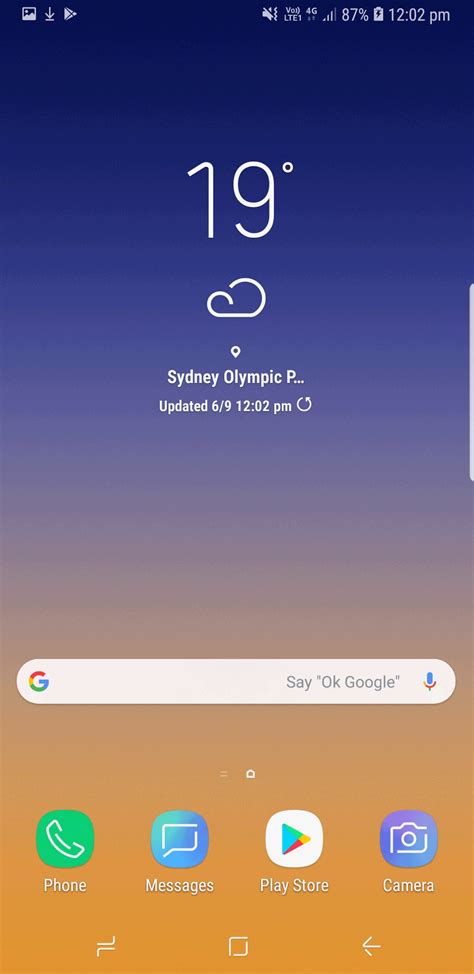 The app component that lives on the home screen (or lock screen) is properly called an appwidget. Why can't I access Apps Menu when swiping down on my Note9 ...