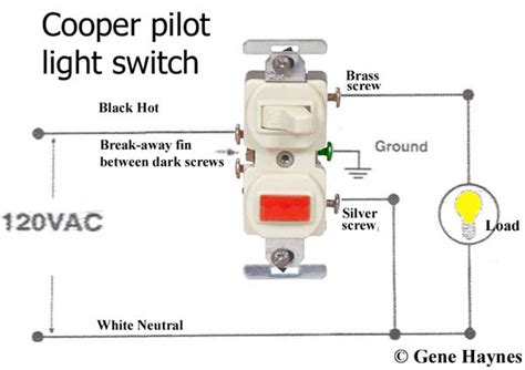 How To Wire Cooper 277 Pilot Light Switch