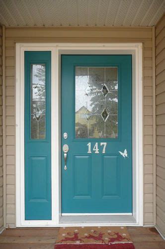Dark Teal Front Door What Do You Think About Painting My Door A Blue
