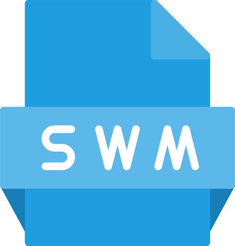 Swm File Format Icon 15830404 Vector Art At Vecteezy