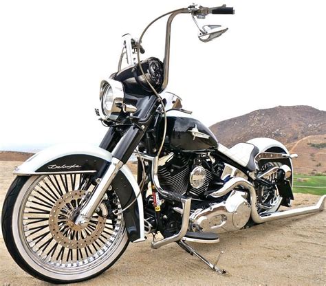 Custom Lowrider Custom Harley Davidson Softail Deluxe Bestmotorcycles