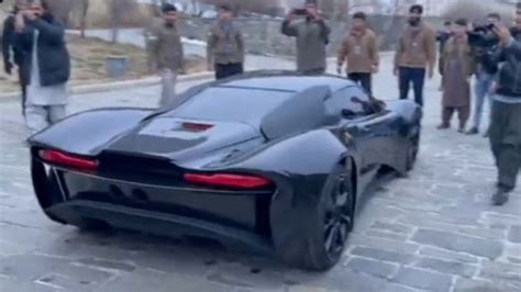 taliban reveals afghanistan s first ‘supercar in baffling video the courier mail