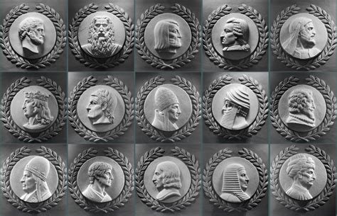 About Relief Portrait Plaques Of Lawgivers Architect Of The Capitol