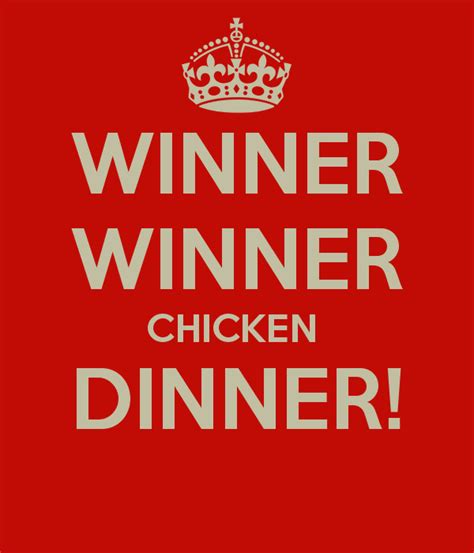 Karen Pedersen Winner Winner Chicken Dinner