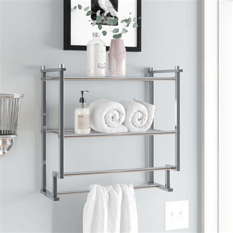 bathroom towel shelf wall mounted semis online