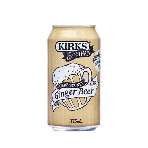 Kirks Ginger Beer Can 375ml SOFT8135 COS Complete Office Supplies