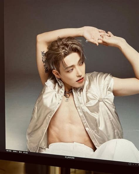 Ateez S Hongjoong Bares His Chest Literally In New Photos And Fans Are Screaming Koreaboo