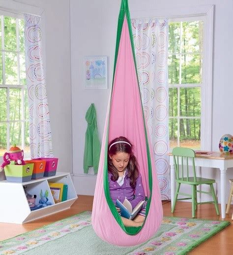 A large sturdy tree branch or pergola is ideal. Unique and Stunning Kids Hanging Chairs for Bedrooms ...