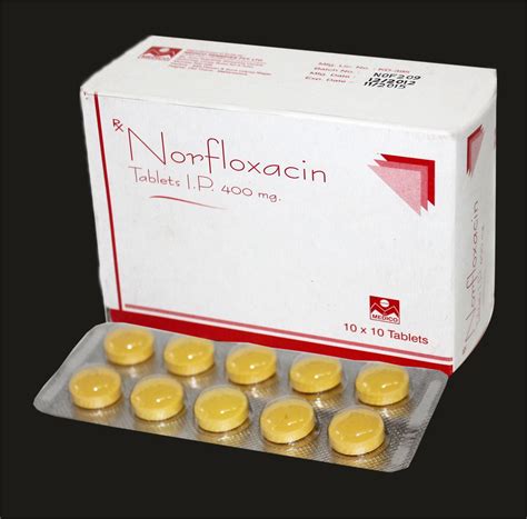 Norfloxacin Tablets Ip 400mg Packaging Type Strips Id 12920485248