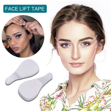 Face Lift Tape Invisible Thin Face Stickers V Shape Facial Line Wrinkle Sagging Facial Wrinkle