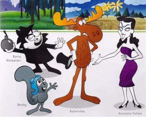 Pin By Ellis Amir Rogers Archer On Rocky And Bullwinkle Rocky