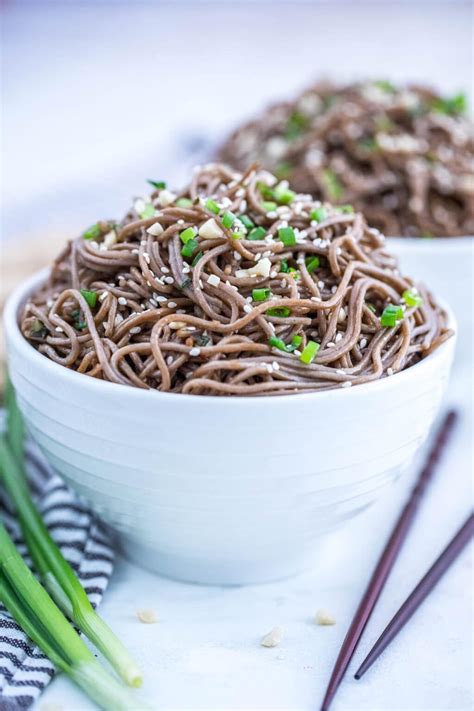 Soba Noodles Recipe Video Sweet And Savory Meals