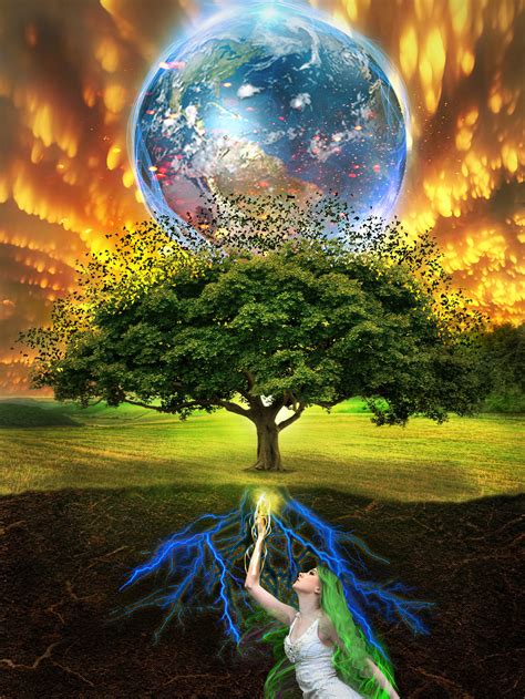 Gaia Tree Of Life By Atsal78 On Deviantart