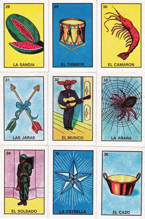 Mexican Loteria Cards Complete Set Of 54 Cards Printable Etsy Crafts For Teens To Make Crafts