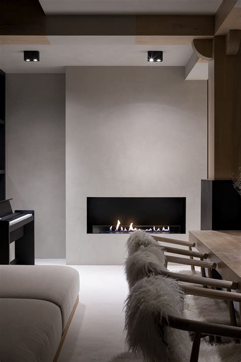 Minimalist Fireplace Interior Design Ideas
