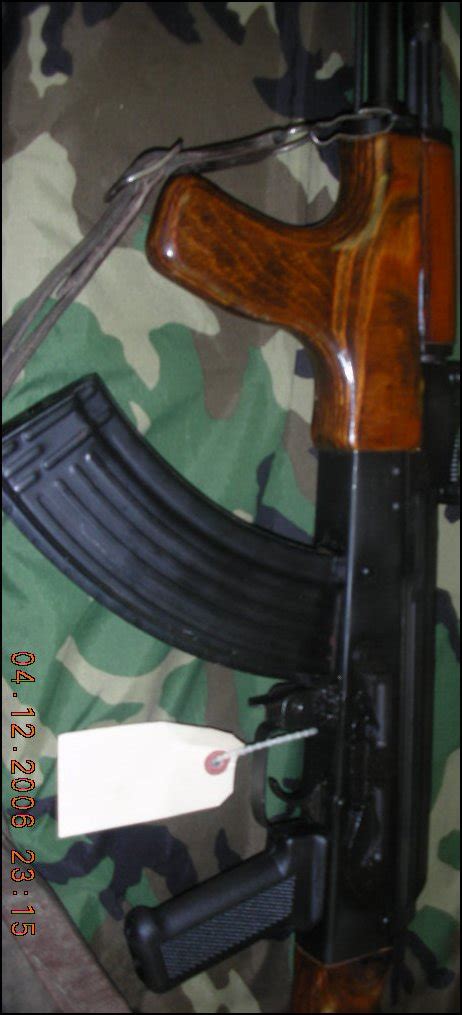 Romanian Wasr10 Ak Ak47 Ak 47 With Wooden Pistol Foregrip For Sale At