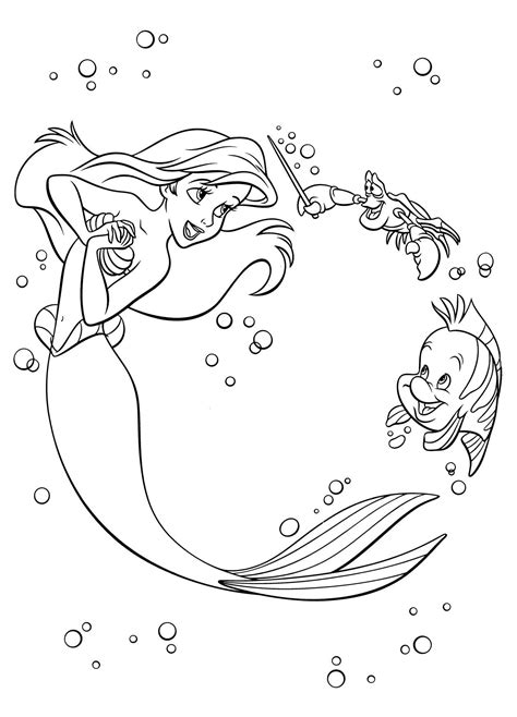 Coloring pages are fun and can help kids. disney coloring book pdf | Only Coloring Pages | Mermaid ...