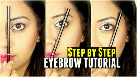 How To Get Perfect Eyebrows Step By Step Eyebrow Tutorial Youtube