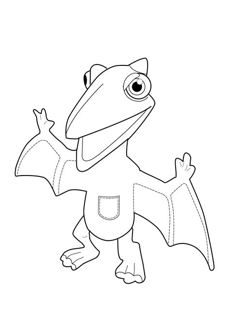 Looking for amazing dinosaur coloring pages to print for the little paleontologist in your family? Dinosaur coloring page for kids, printable free - dragon ...