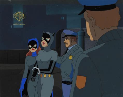 Dc Comics Studio Artists Batman The Animated Series Original Production Cel Batman For Sale