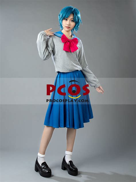 Sailor Moon Crystal Sailor Mercury Ami Mizuno Cosplay School Uniform