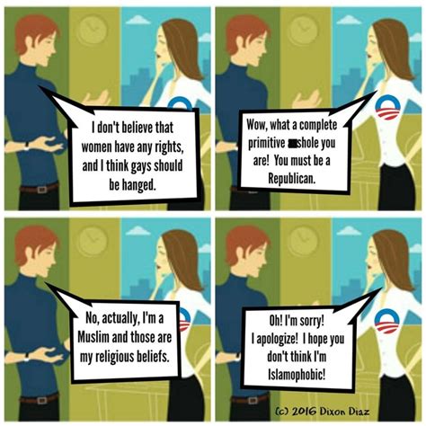 Meme Perfectly Shows How Liberals Appease Radical Muslims