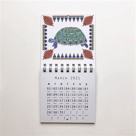 2021 Mini Wall Calendar By Prism Of Starlings