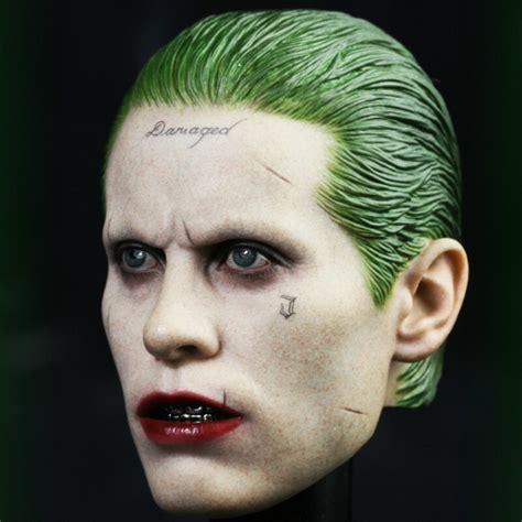 Estartek Easy Model16 Suicide Squad Clown Joker Leto Head Sculpt For 12inch Phicen Hottoys