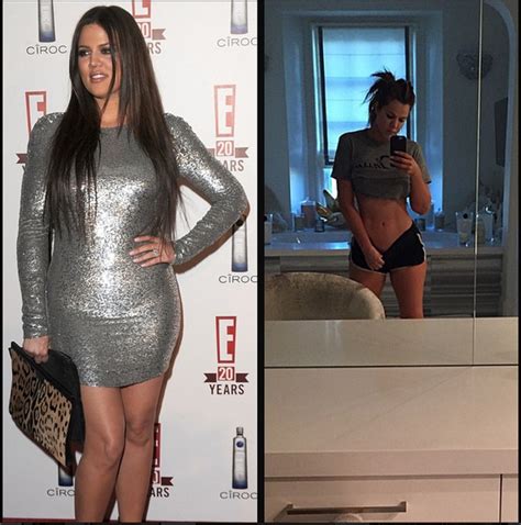 Khloe Kardashian Shows Off Shocking Before And After Weight Loss Photo Star Magazine