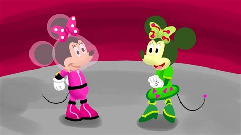 Millie And Melody Mouse Meet In Outer Space Mickey Fanmade Doodle